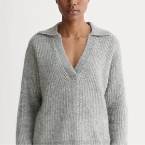 Small Everlane Aloaca Blend Grey Sweater